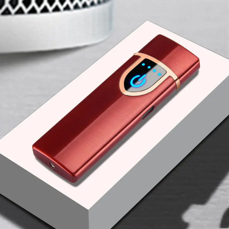 1236516778574 Creative fashion USB lighter charging cigarette lighter - Image 12