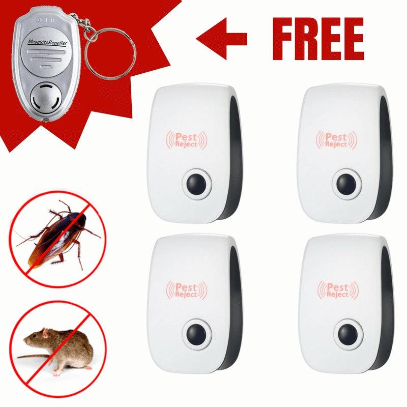 1533602814514-FREE Electronic Ultrasonic Healthy Rechargeble Anti Mosquito Insect Pest Reject Mouse Repellent Repeller Practical Home EUUS Plug My Store