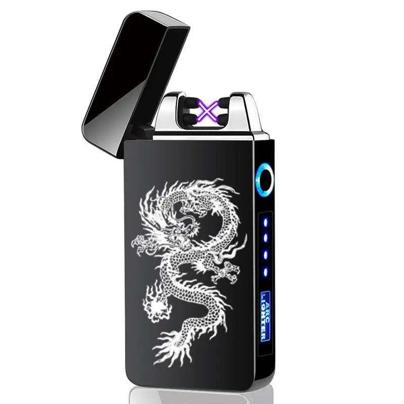 1614605369641 Creative fashion USB lighter charging cigarette lighter - Image 4