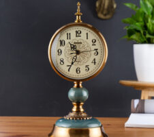 Table Clock Home Living Room Clock Fashion Retro Clock Ornaments