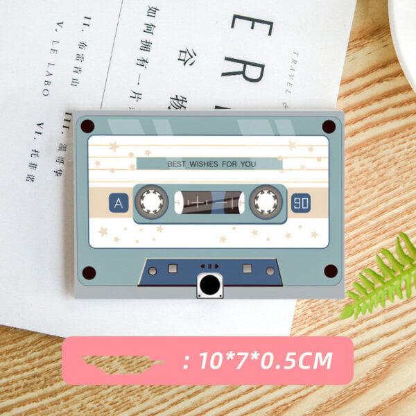 DIY Recording Chip Phonograph Confession Greeting Card Music Box Birthday Card