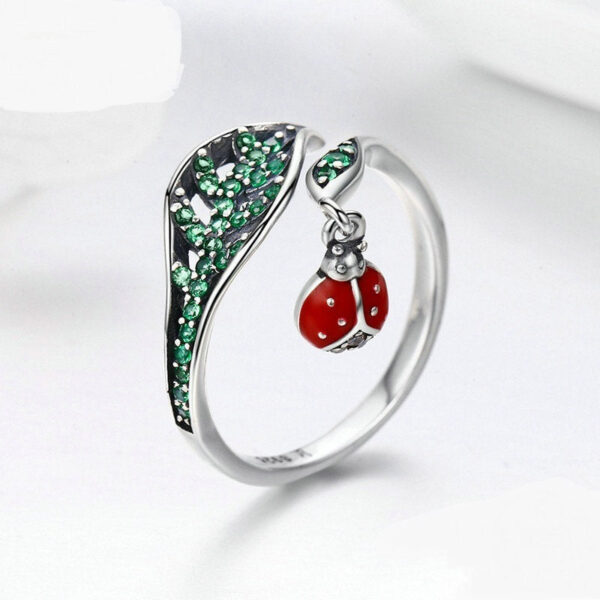 New Personality Chafer Jewelry Ladybug Ring