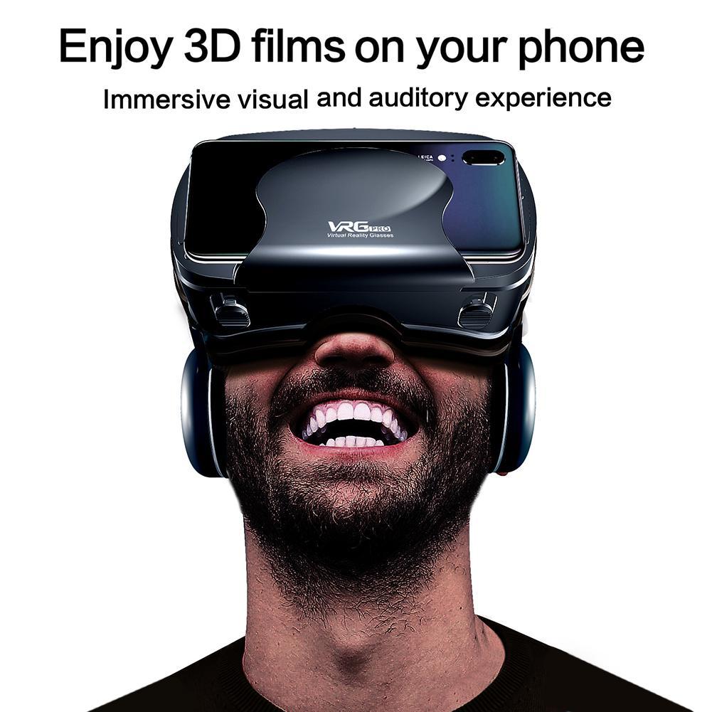 1620359270547 VR Helmet 3D Glasses Virtual Reality Support 0-800 Myopia For Smartphone Smart Phone Headset My Store