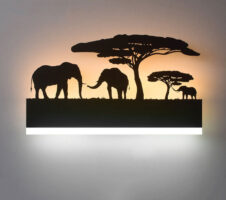 Nordic LED Acrylic Background Wall Light