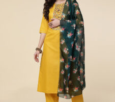 Amazing Party Wear Kurti Pant With Dupatta Set