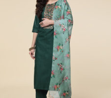 Amazing Party Wear Kurti Pant With Dupatta Set