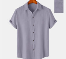 Men Casual Wear Cotton Structured Shirt