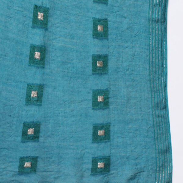 Lemon Colour Cotton Embrodared Casual Wear Kurta Pant Dupatta Set For Women's