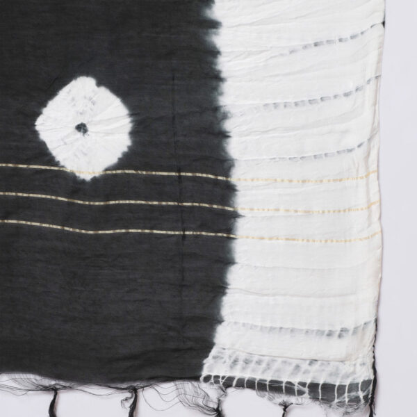 Black Colour South Silk Embroidery Work Casual Wear Kurta Pant Dupatta Set For Women's