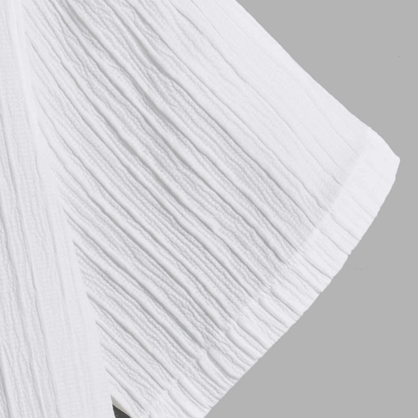 White Color Half Sleeves Regular Fit Formal Shirt for Men