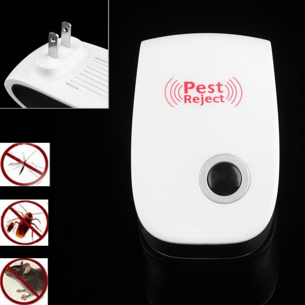 1705001394250 Electronic Ultrasonic Healthy Rechargeble Anti Mosquito Insect Pest Reject Mouse Repellent Repeller Practical Home EUUS Plug My Store