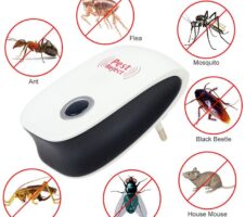 Electronic Ultrasonic Healthy Rechargeble Anti Mosquito Insect Pest Reject Mouse Repellent Repeller Practical Home EUUS Plug