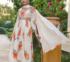 Women's Viscous Rayon Kurta Set With Printed Dupatta Set