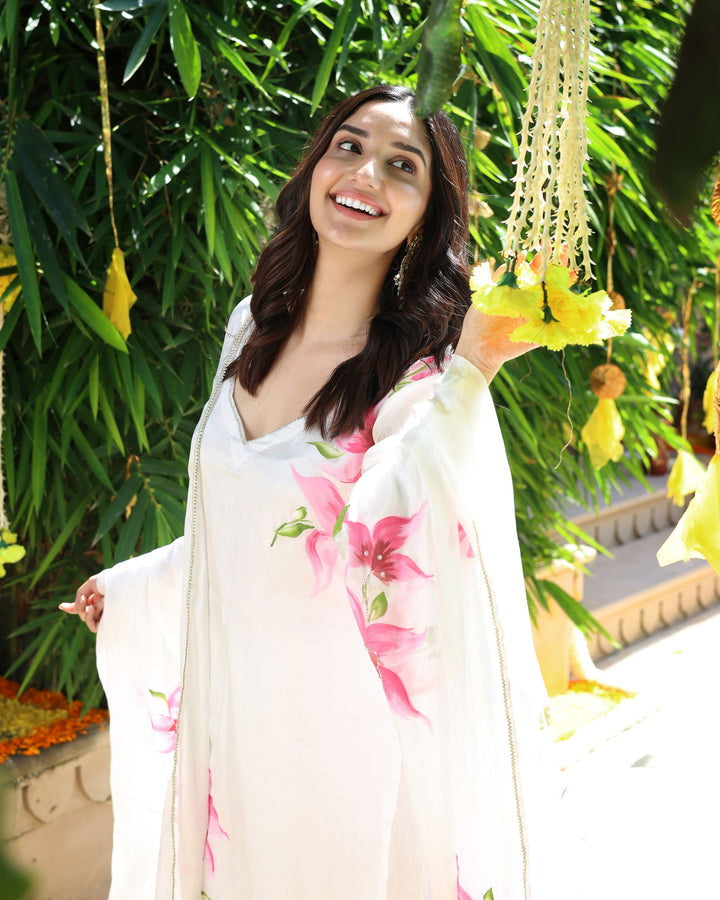 1718862311-834445026 Women Embroidery Pure Tebby Silk Digital Printed kurta And Dupatta With Pant Dropshipera