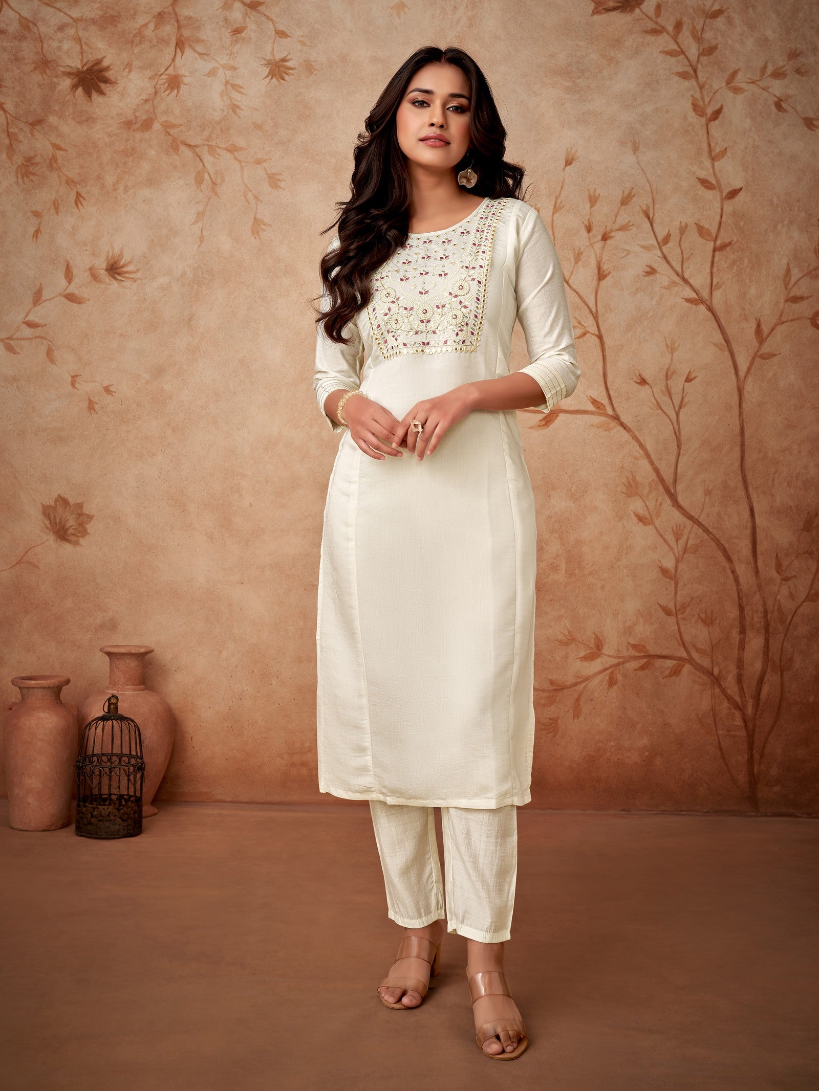 1722076952-206653938 Women Embroidered Straight Kurta with Pants & Dupatta in White Color Dropshipera