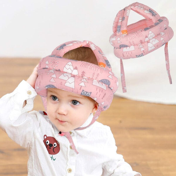 Baby Infant Toddler Helmet No Bump Safety Head Cushion Bumper Bonnet