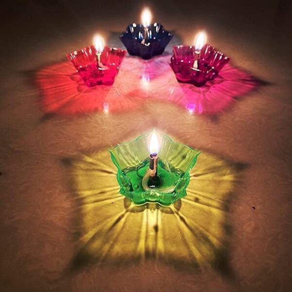 3D Diya 12 Pis Set
