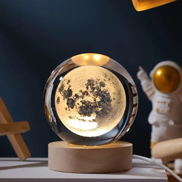 3D Crystal Night Ball