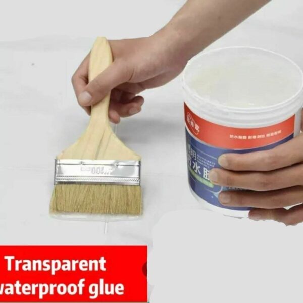 Invisible Waterproof Glue With Brush (300G)