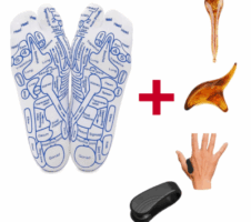 Acupressure Reflexology Socks With Stick (Pack of 1)