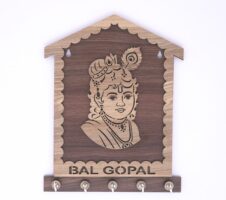 Bal Gopal Wooden Keyholder