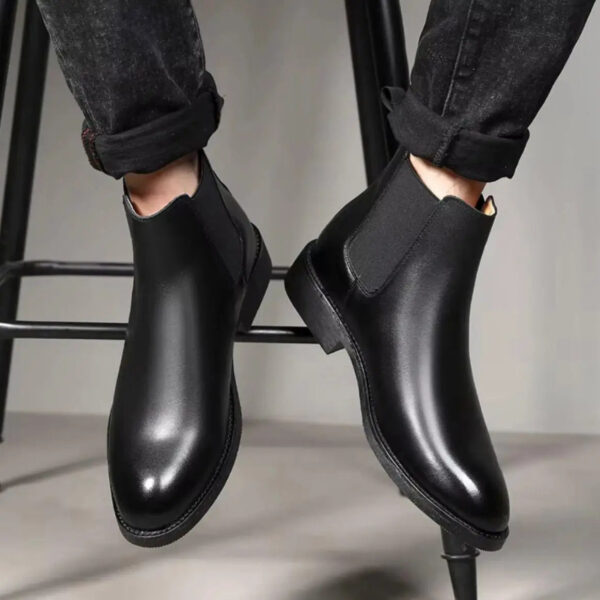 Mens Casual Synthetic Boots