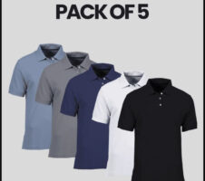 pack of 5 polo tshirt (Vason)