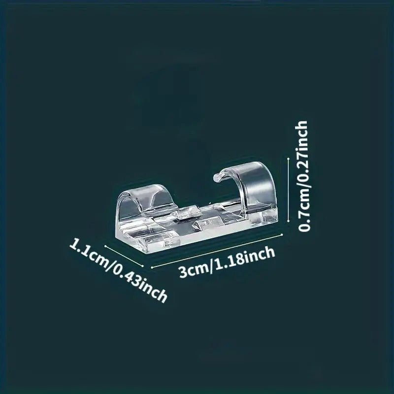 20-pcs-cord-wire-cable-clips-302878 20 Pcs Cord Wire Cable Clips - My Fashion Sell