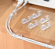 20 Pcs Cord Wire Cable Clips