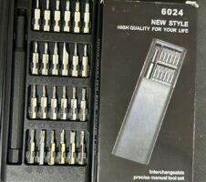 24-in-1 Precision Screwdriver Set with 24 Alloy S2 Steel Bits,Repair Tool Kit