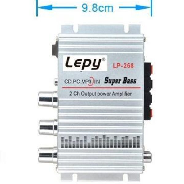 268 Amplifier DC12V Amplifier High-fidelity High-power Car/Motorcycle Hot Amplifier