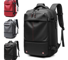 Computer Bag Vacuum Compression Large-capacity Travel Backpack Men's