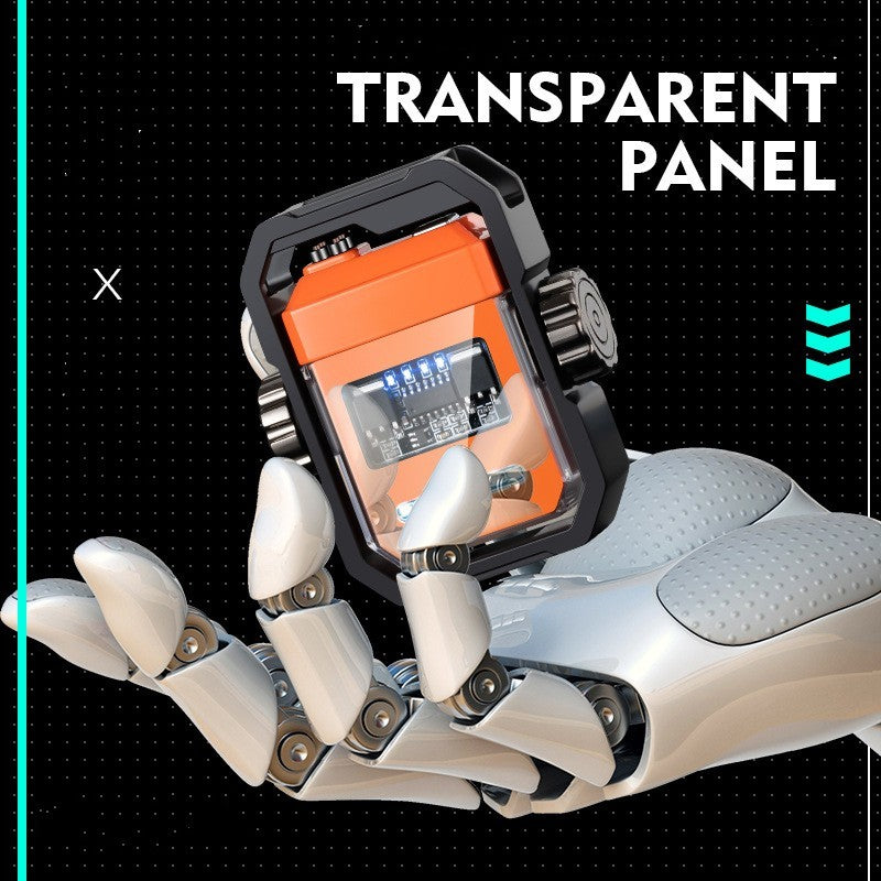 30335895-9726-4824-9717-5aa11ddc014a New Pulse Lighter Double Arc Outdoor Windproof Type-C Charging Electric My Store