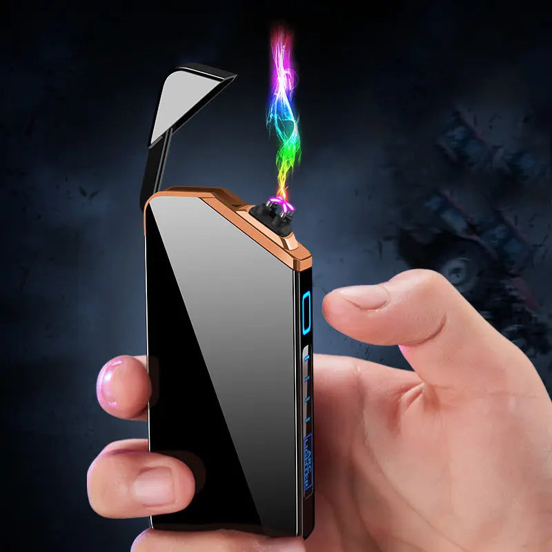 3835489352201 Creative fashion USB lighter charging cigarette lighter - Image 3