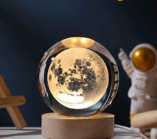 3D Crystal Night Ball