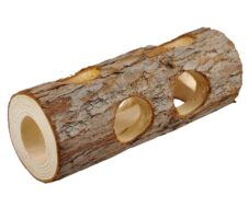 Hamster Wood Pipe Toy Tree Tube