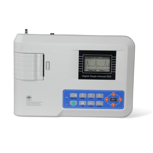 ECG Machine EKG Electrocardiograph ECG100G Printer