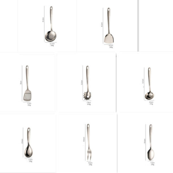 Thickened 430 Stainless Steel Kitchen Utensils