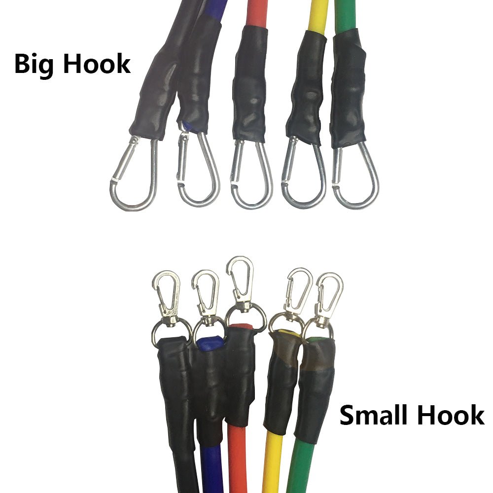 Featured image for '11 Pis Gym Power Resistance Band Set' 11 Pis Gym Power Resistance Band Set - Image 9