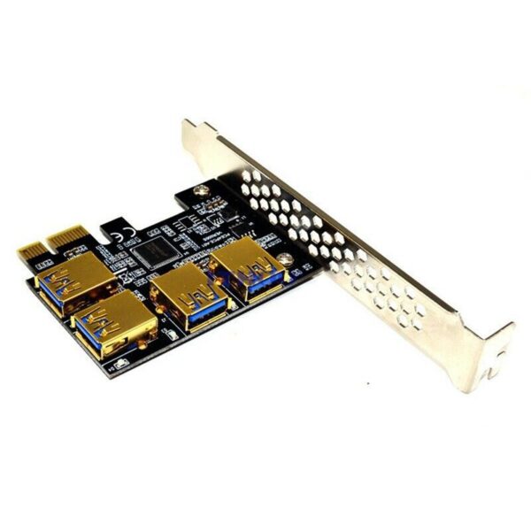 Slot One For Four USB3.0 Graphics Expansion Card