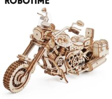 Robotime Rokr Cruiser Motorcycle DIY Wooden Model 420 Pcs Building