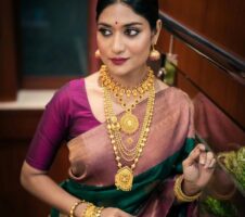 Banarasi Silk Zari Woven Saree for Women (Multicolor, 6.3 m)