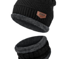 Beanie Cap & Muffler for Men