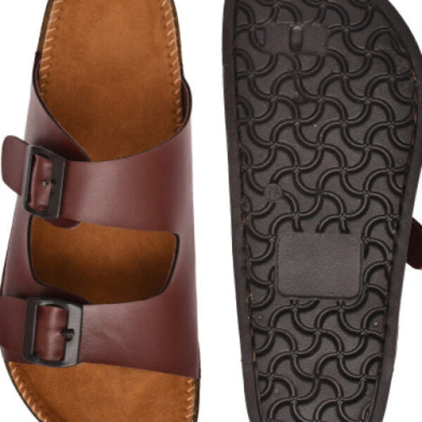 Brown Men's Floater Sandals