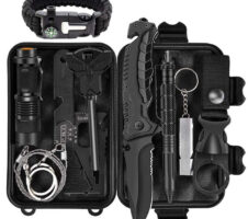 Outdoor Multifunctional Survival Tool Set Camping Equipment SOS First Aid Box