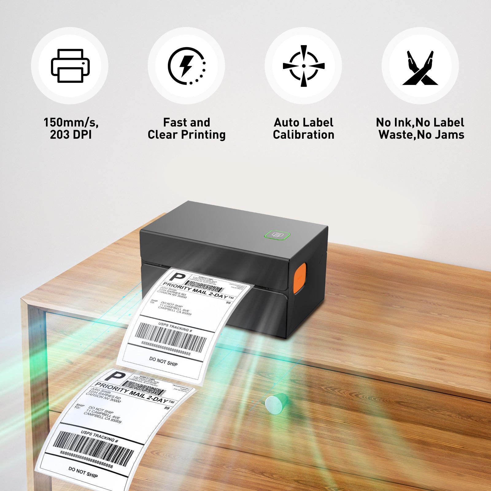 cdadfa6e-29ce-43e3-b5a3-039b17cfed14 Express Single Machine Printer Electronic Face Sheet Thermal Label 3080