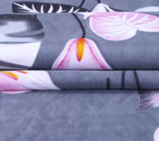 Double Bedsheet with 2 Pillow Covers (Multicolor, 85"x90")