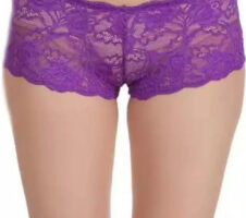 Net Briefs for Women (Purple, XXS)