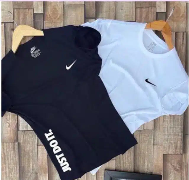 cmimgopt-26113677-7817-4f21-a945-7b5c4135832e Half Sleeves T-Shirt for Men (White & Black, M) (Pack of 2) 9306