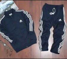 Adidas tracksuit lycra (NavyBlue)